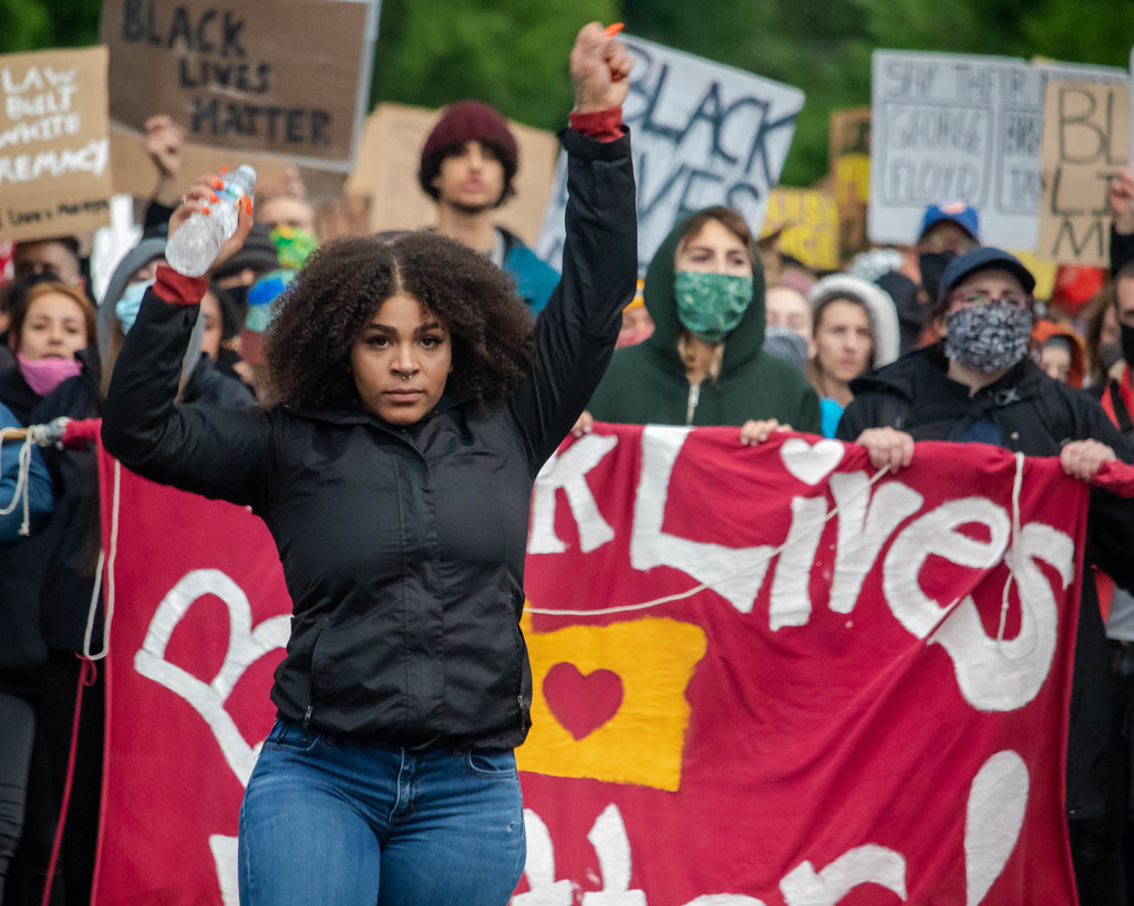 BLM March, Springfield, Oregon June 6, 2020 David Geitgey
