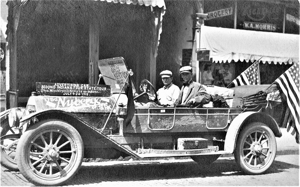 1912 Nyberg Six Touring Nyberg cars were built in Anderson… Flickr
