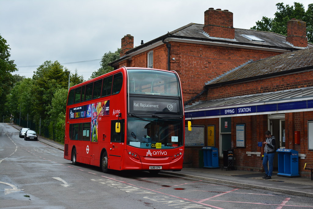 T226 CL8 Epping Debden Loughton. Rail Replacement b… Flickr