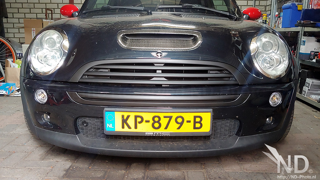 Mini Cooper S R53 JCW Grille Plastidip Matte Black Flickr