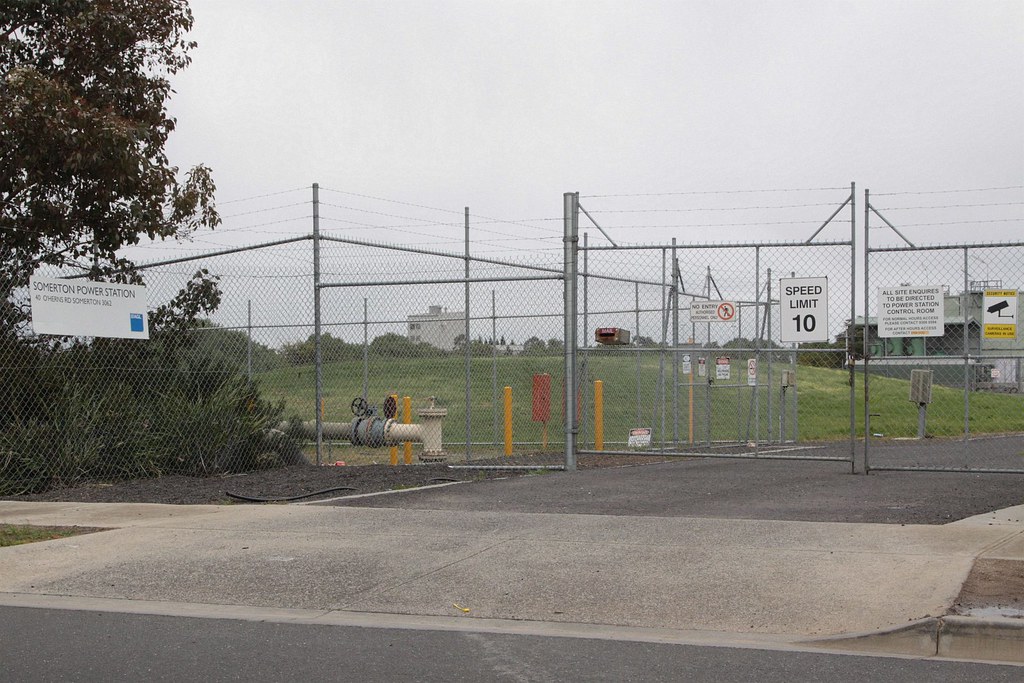 Entry to Somerton Power Station Somerton Power Station is … Flickr