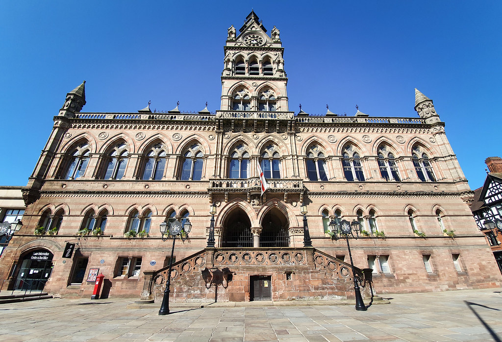 Chester Town Hall in England Chester Town Hall in England Flickr