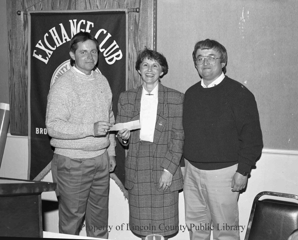 Exchange Club Ann Hawkins Award 1992 1 LLF archives2 Flickr