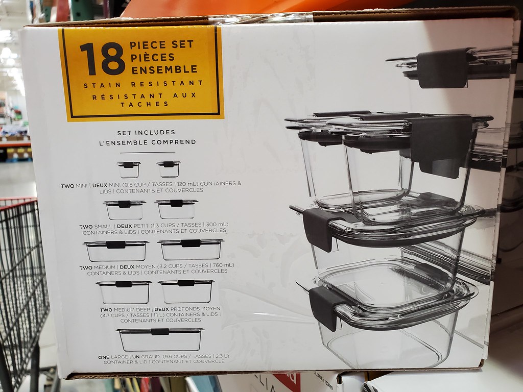 [Costco] Rubbermaid® Brilliance 18 Pieces 23.99 Forums