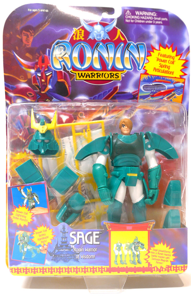 Ronin Warriors Sage Warrior of Wisdom Action Figure