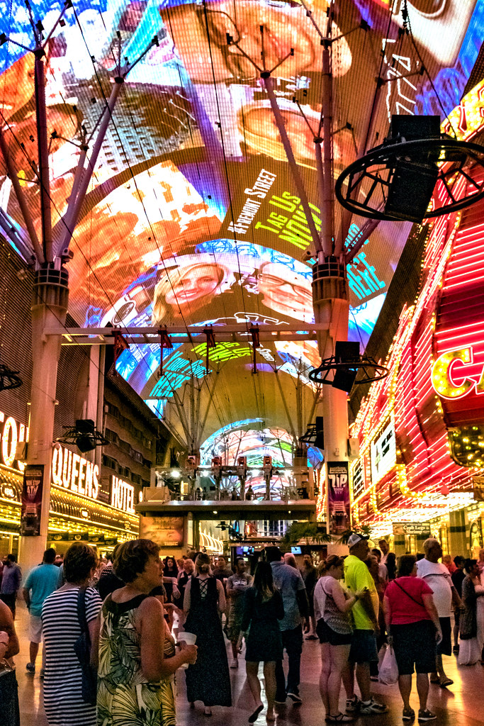 Fremont St Experience, Las Vegas Revisiting unseen