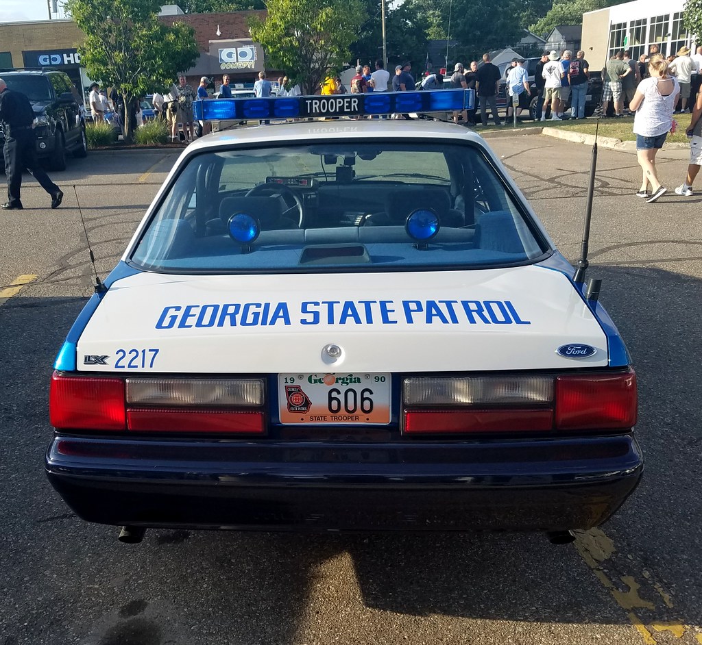 State Patrol 1992 Ford Mustang SSP (2) rwcar4 Flickr