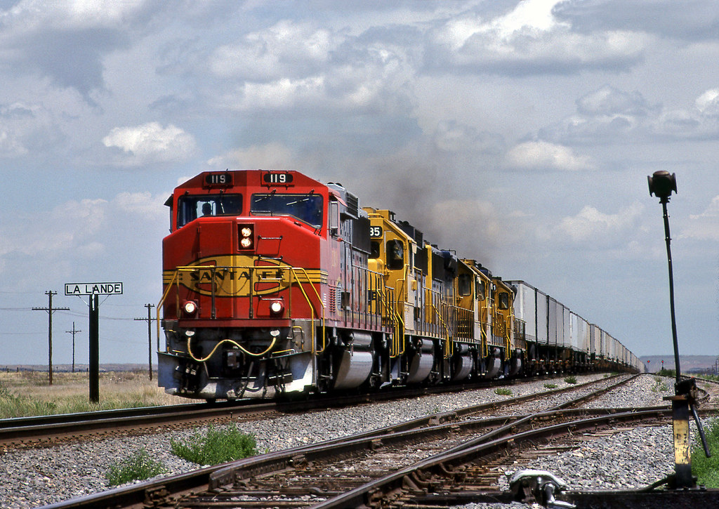 SF119w189LaLandeNM72191 Santa Fe Chicago to Richmond tra… Flickr