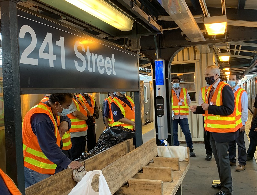 MTA Leaders Thank Workers for Unprecedented Cleaning and D… Flickr