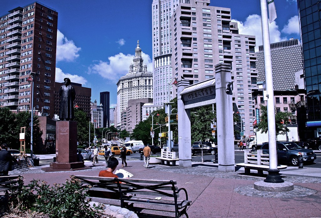 Chatham Square in Manhattan Chatham Square is a major inte… Flickr