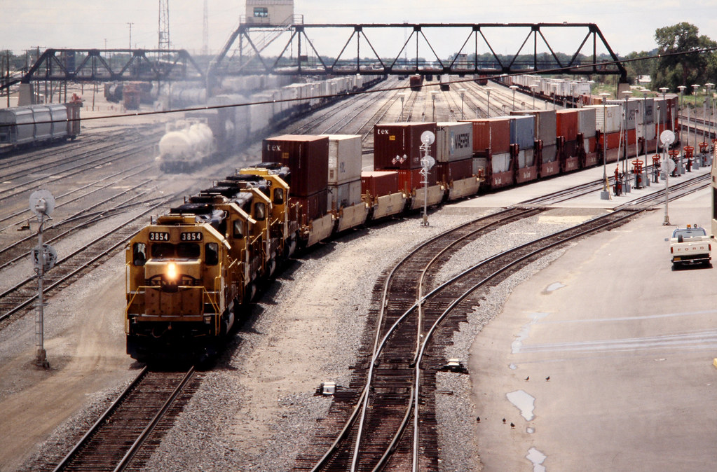 ATSF, Belen, New Mexico, 1991 Westbound Atchison, Topeka a… Flickr