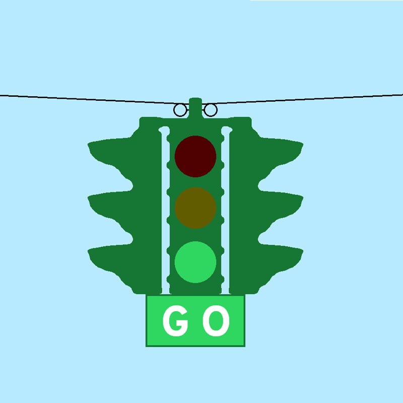 Green Stop Light Go