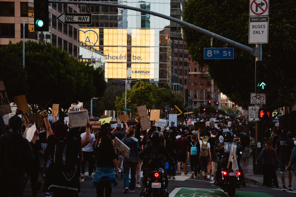 BLM in Downtown Los Angeles Kelvinkccheng Flickr