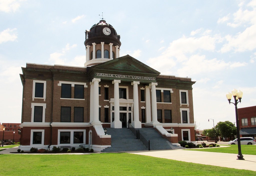 New Cordell Oklahoma Washita County Courthouse Mark Wyatt Flickr