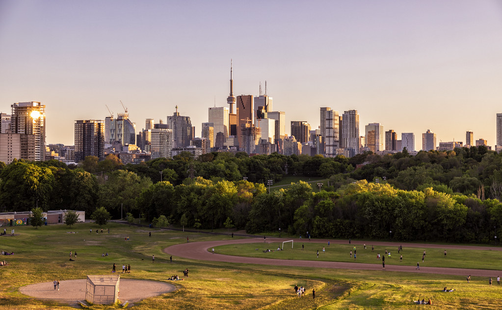Riverdale Park Sunset Toronto Jack Landau Flickr