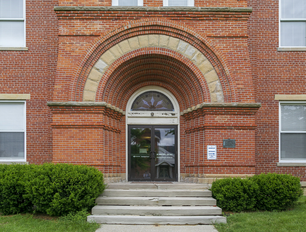 Entrance, Morrow County Courthouse — Mount Gilead, Ohio Flickr