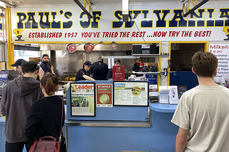 Paul’s Famous Hamburgers, Sylvania Snot Block & Roll