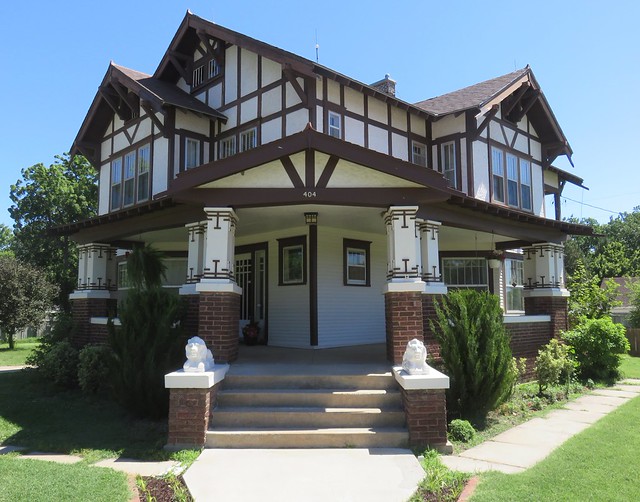 Tudor Revival House (Hillsboro, Kansas) a photo on Flickriver