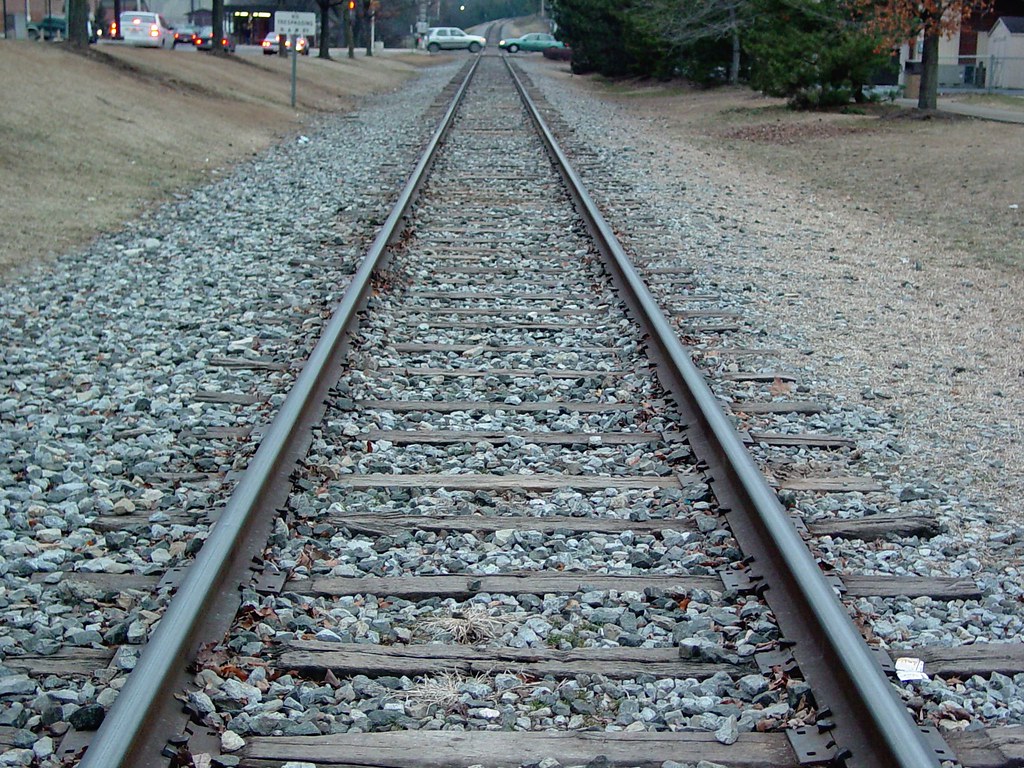 Railroad track through JMU Norfolk Southern railroad track… Flickr