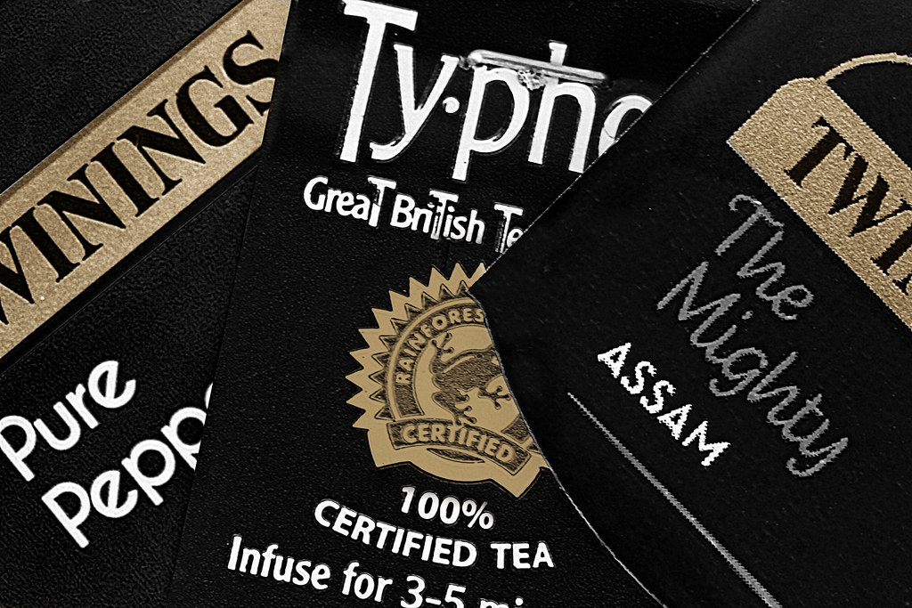 Tea Bag Labels Andy Currey Flickr