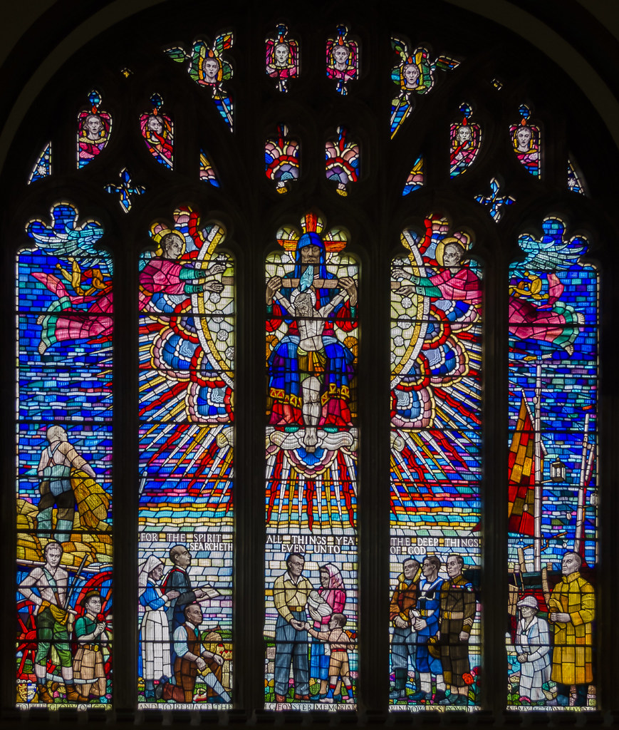 East Window, St Clements church, Hastings Stained glass wi… Flickr
