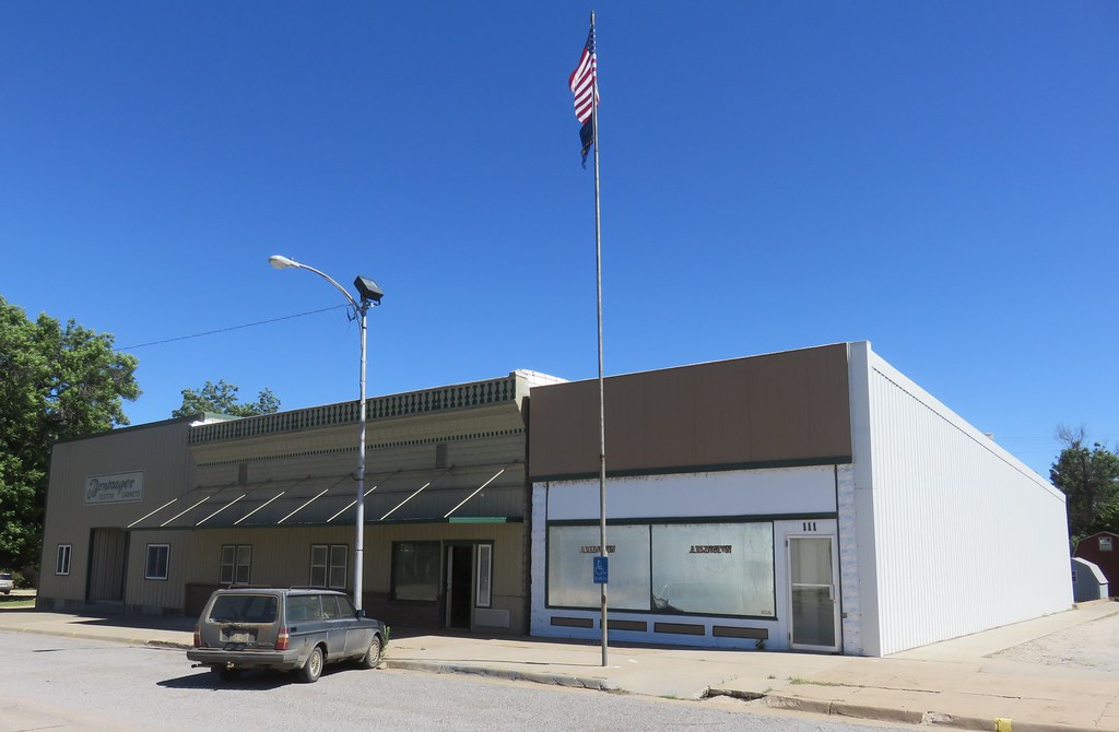 Storefront Building (Arlington, Kansas) Arlington, Kansas … Flickr