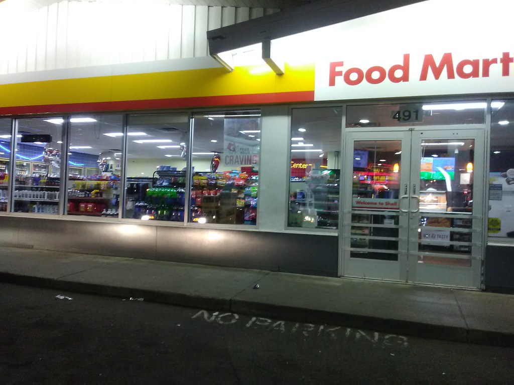 Shell station Crosstown Parkway, downtown Kalamazoo Flickr