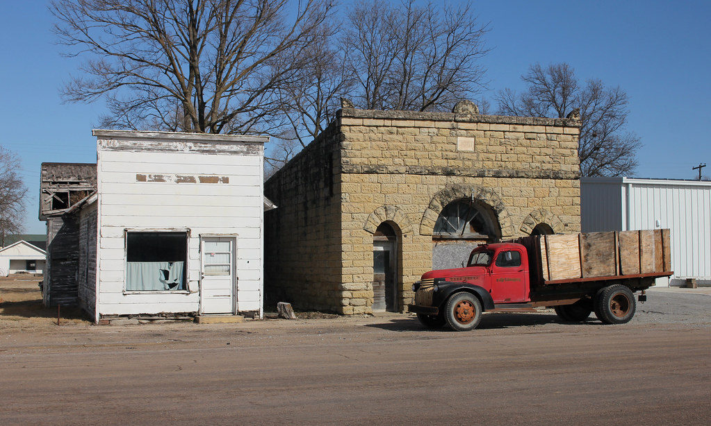 Downtown Buildings Barneston, NE Tom McLaughlin Flickr