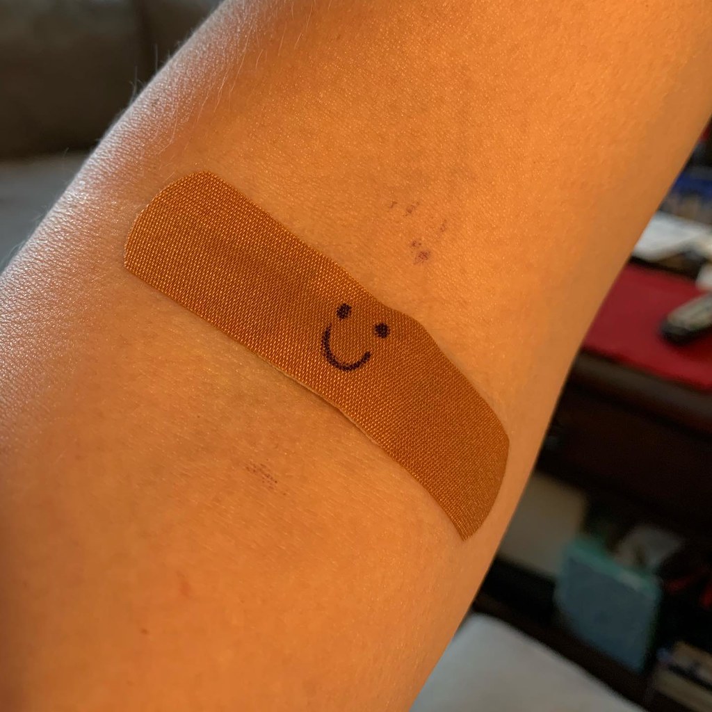 When I get a bandaid it had better smile at me. If not. I’… Flickr