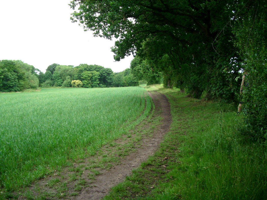 Footpath from Flax lane to Burscough Hall, Chapel Lane thr… Flickr