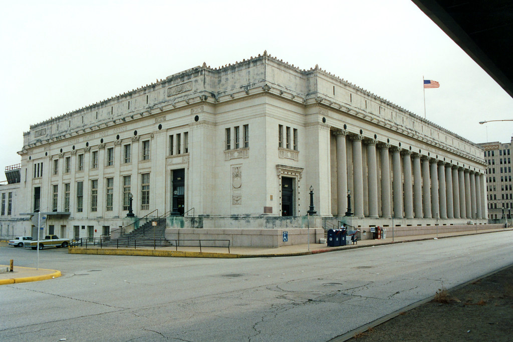 U.S. Post Office, Fort Worth, 1993 a photo on Flickriver