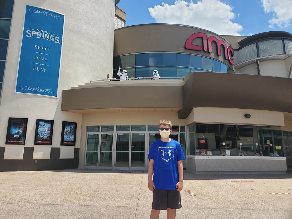 sign of the times Disney Springs face masks required … Flickr