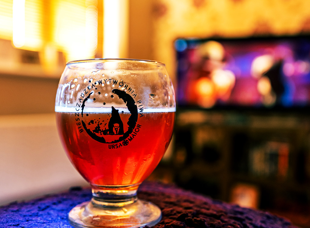 Glass of Fruity Pale Ale made with Raspberries Cranachan… Flickr