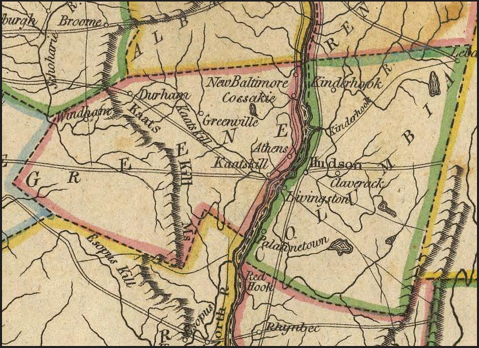 Greene and Columbia Counties of New York from Mathew Carey… Flickr