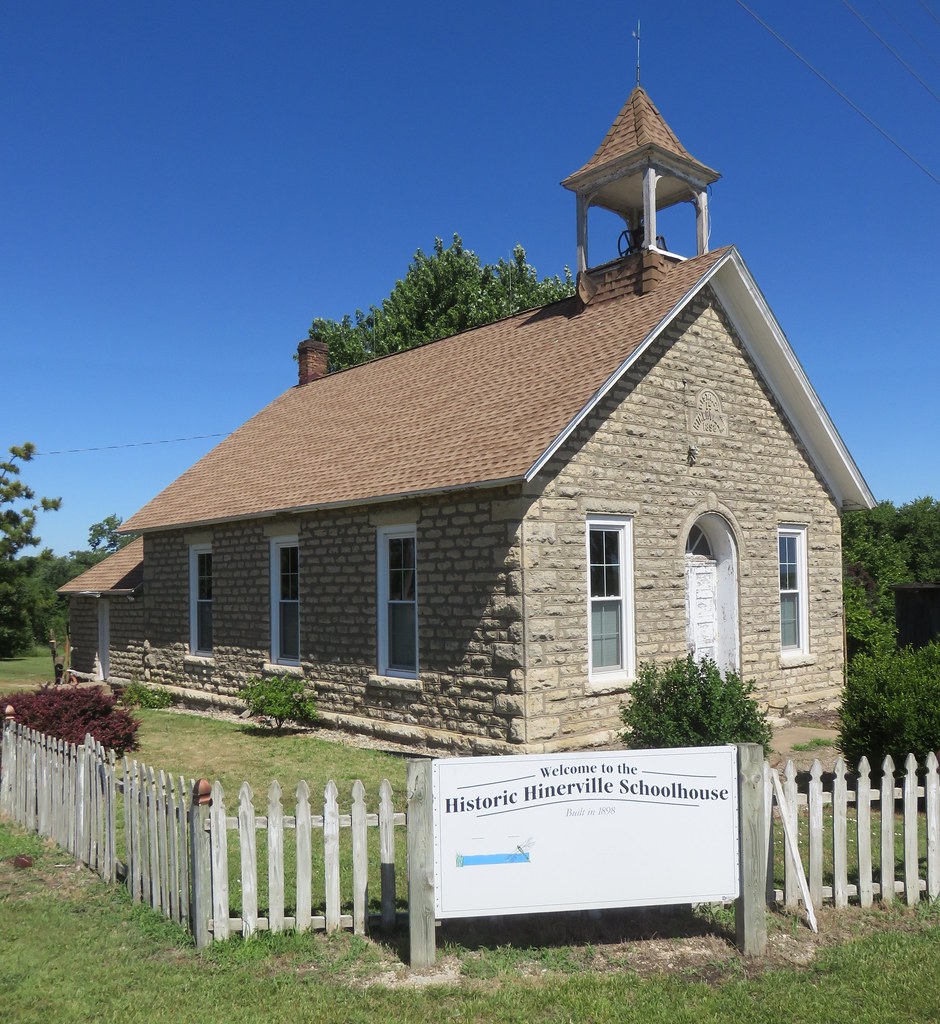 Old Hinerville School (Wabaunsee County, Kansas) Built in … Flickr