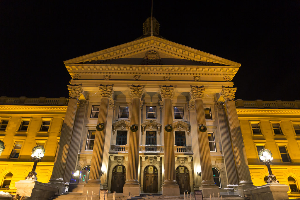Legislature Christmas Lights; Edmonton Alberta Canon 5D ma… Flickr