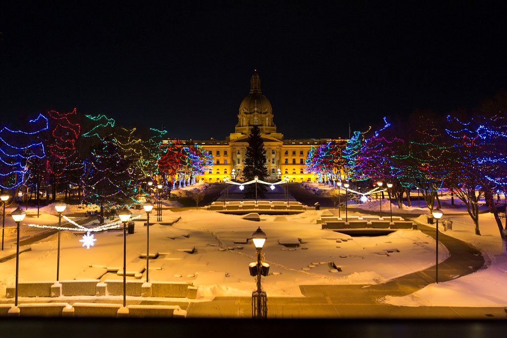 Legislature Christmas Lights; Edmonton Alberta Canon 5D ma… Flickr
