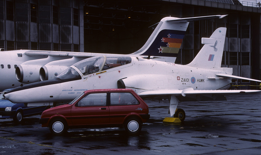 BAe Hawk ZA101/GHAWK Hawk 100 BAe Hatfield Only the 8th … Flickr
