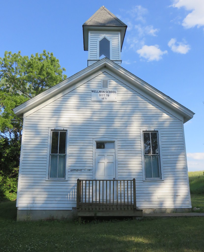 Old Wellman School (Oskaloosa, Kansas) Originally built in… Flickr