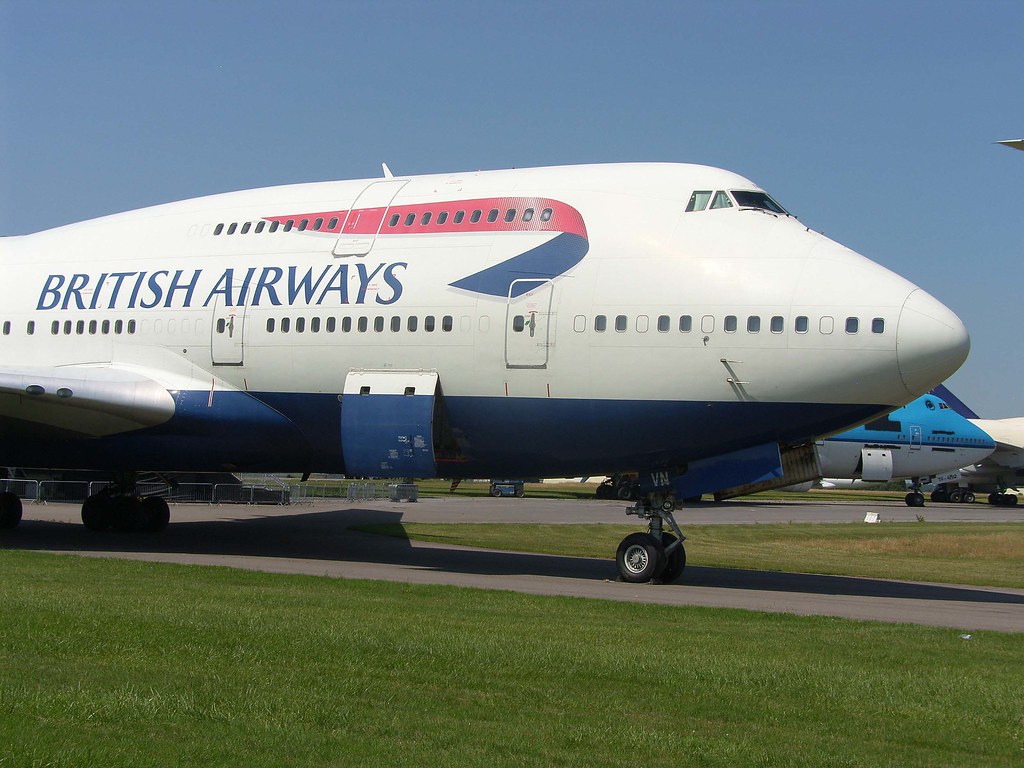 British Airways Boeing 747400 GCIVN at Cotswold Airport,… Flickr