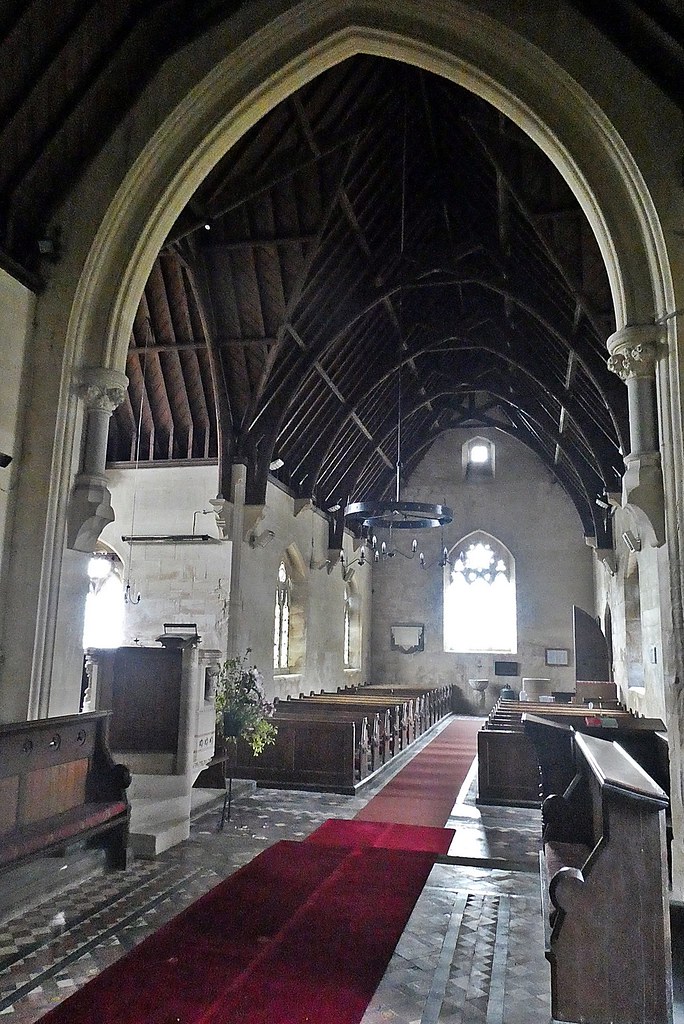 Llanwarne Herefordshire Looking west from the chancel down… Flickr