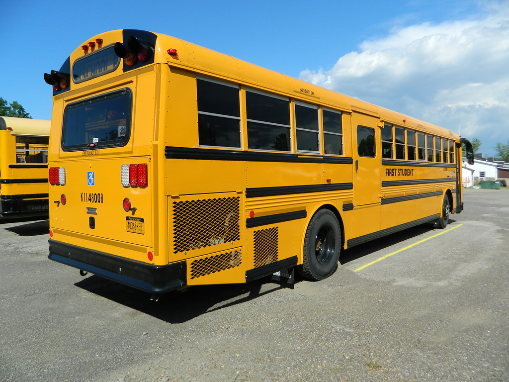 First Student K1148008 (2) Bus lot Fredonia, NY Flickr