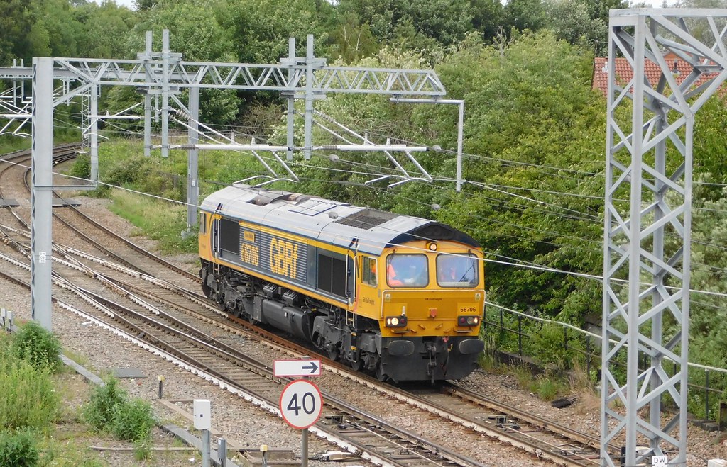 66706 Ryecroft Junction, Walsall, West Midlands GBRF Cla… Flickr