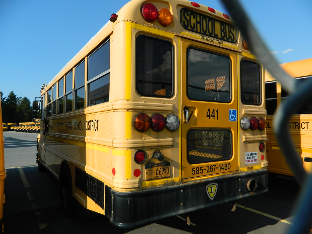 Pittsford Central School District 441 (2) Bus lot Pittsf… Flickr