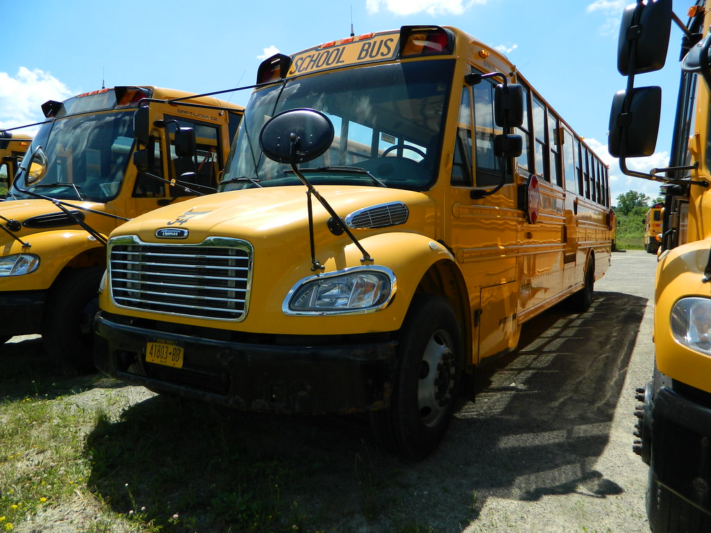 Warsaw Central School 34 exMcGraw Central School Bus lot … Flickr