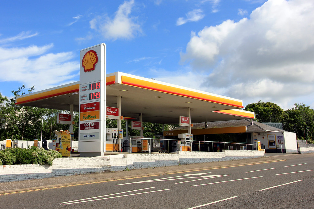 The petrol stations of livingston. Flickr