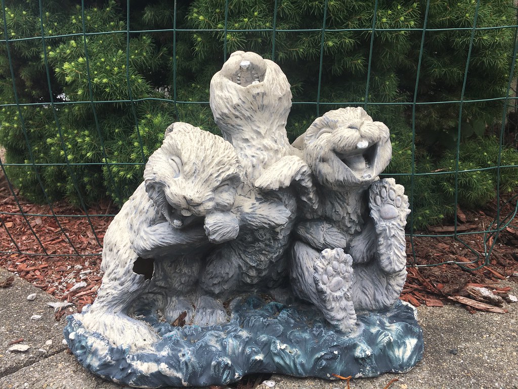 Rabbit sculpture, Beach St., Newtonville Erik Hansen