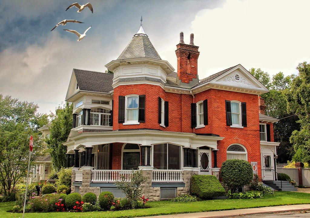 Belleville Ontario Canada 128 Bridge Street Heritage Mansion East