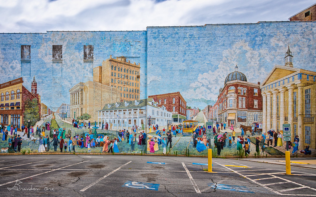 Old Salisbury Mural in downtown Salisbury, North Carolina … Flickr