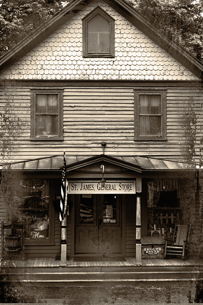 St James General Store Tin Type Toning of the original St … Flickr